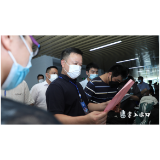 渌口区2022年公开招聘事业单位工作人员笔试开考李晓彤、赖晓智到场巡考