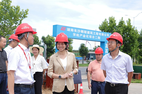 赖晓智督导项目建设和调度园区重点问题推进工作