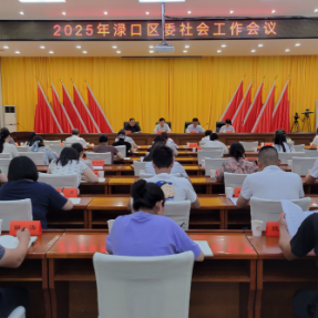 2025年渌口区委社会工作会议召开