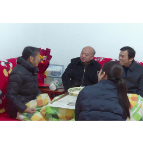 市委宣传部一行来渌口区慰问道德模范与身边好人