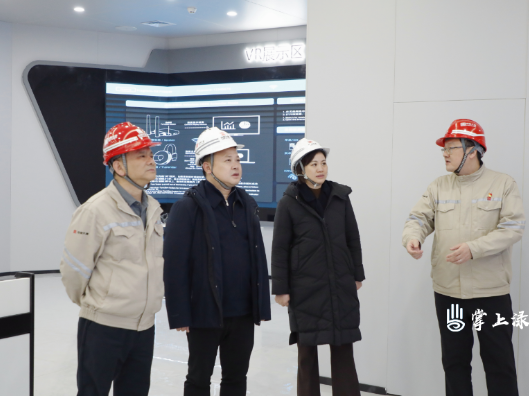 李晓彤 赖晓智赴大唐华银株洲2×100万千瓦扩能升级改造项目考察