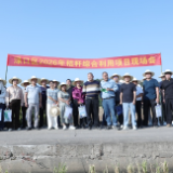 现场演示秸秆机械化打捆离田作业 助推秸秆综合利用提质增效