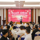 情暖重阳 赖晓智与部分退休干部餐叙交流