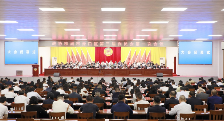 【渌口两会进行时】政协株洲市渌口区第三届委员会第一次会议胜利闭幕