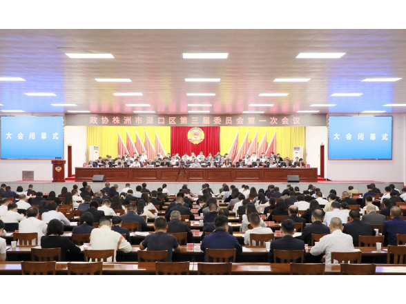 【渌口两会进行时】政协株洲市渌口区第三届委员会第一次会议胜利闭幕