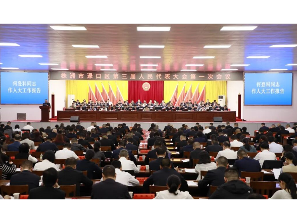 【渌口两会进行时】渌口区第三届人民代表大会第一次会议举行第二次全体会议