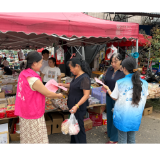 渌口区南洲镇民族团结进步宣传周热闹“赶大集”
