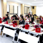 【我在新时代文明实践中心过大年】组织插花迎新年活动 渌口区总工会暖心关怀落实处