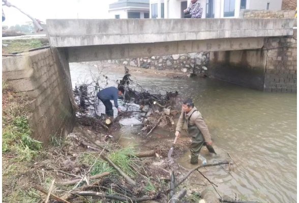 朱亭镇：加强汛前排查 筑牢安全防线