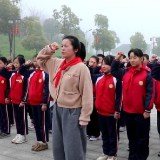 清明祭英烈 薪火永相传！渌口区多校开展杨得志故居祭扫活动