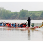 湘江蛟龙蓄势待发！渌口龙舟队出征全省“龙超”选拔赛