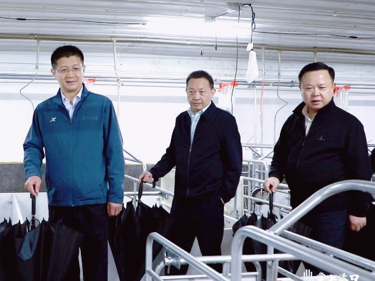 湖南农业发展投资集团有限责任公司党委理论学习中心组赴渌口区开展集中学习并现场调研