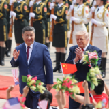 习近平主席为特朗普总统举行欢迎仪式