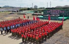 以练备战 “湘江-2026（株洲）”抗洪抢险综合演练在渌口区举行