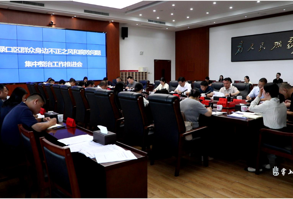 渌口区召开群众身边不正之风和腐败问题集中整治工作推进会