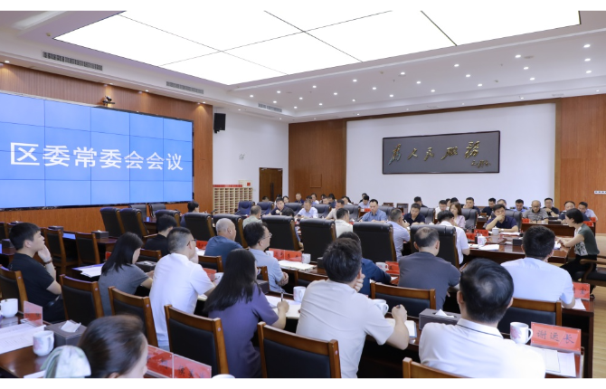 赖晓智主持召开区委常委会2026年第20次会议