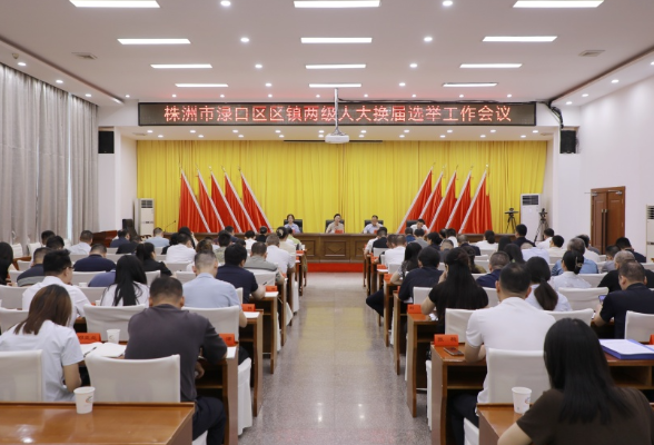 渌口区区镇两级人大换届选举工作会议召开