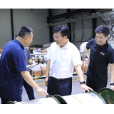 陈交云到工业园走访调研重点企业