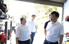 陈交云到淦田镇巡林并调研大唐华银太湖风电场一期项目道路建设工作