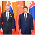 习近平同斯洛伐克总统佩列格里尼会谈