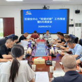 渌口区召开“四调对接”工作推进暨综治工作月调度会