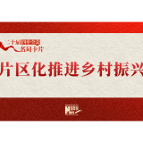 党的二十届四中全会名词卡片:片区化推进乡村振兴