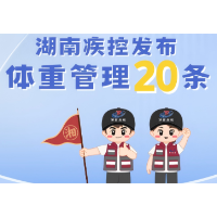 【健康渌口行动】湖南体重管理20条措施来了！