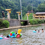 八斗山溪谷设施升级 避暑消夏更清凉