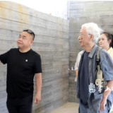 萧沛苍、魏春雨一行来渌口区调研乡村文化建设