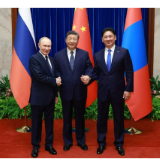 习近平主持中俄蒙元首第七次会晤