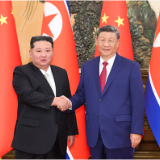 习近平同朝鲜劳动党总书记、国务委员长金正恩举行会谈