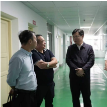 陈交云到湾塘工业园调研四上企业培育工作
