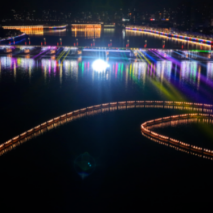 大庸古城澧水夜游邂逅慈利板板龙灯的千年浪漫