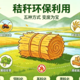 @农户朋友们:秸秆不焚烧,巧用变成宝!这五种方式请收好