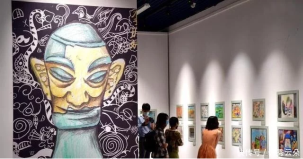 蔡里口小学的《千人千字文》（竹简）书法入展“第十二届海峡两岸少儿美术大展”219.png