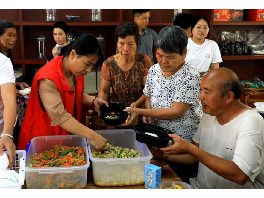 敬老爱老树新风 双牌县五里牌村老年食堂开业