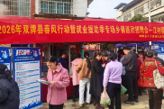 新春走基层 | 双牌人社局：乡镇巡回招聘会助力乡亲就近就业