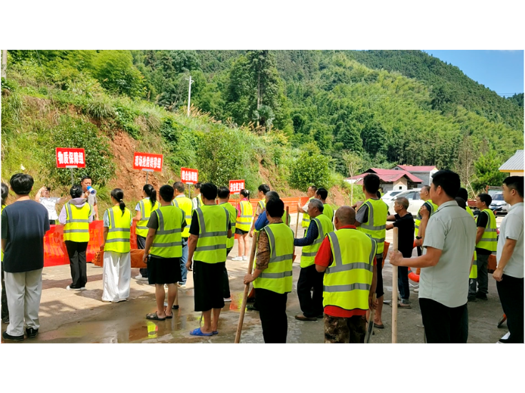 双牌上梧江瑶族乡：三村联合演练筑牢汛期安全防线