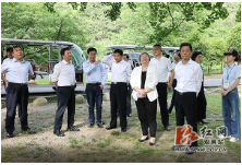 石艳萍一行来双牌考察