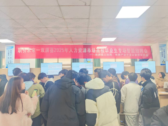 双牌人社局：智能招聘点亮青年求职者就业路