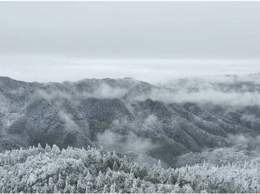 双牌：阳明山冬日盛景激活文旅消费活力