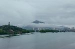 双牌：雨霁雾漫日月湖 绘就烟雨潇湘画卷
