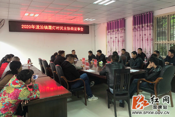 霞灯村：召开民主协商议事会1_水印.jpg
