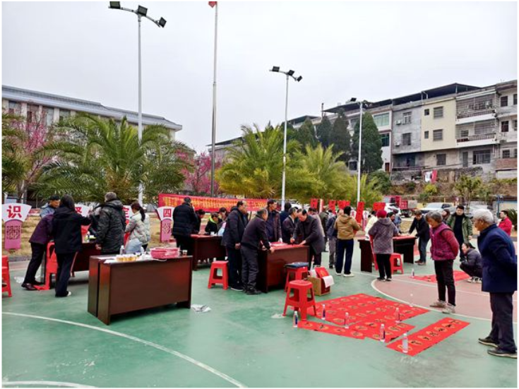 新春走基层｜双牌县理家坪乡：春联送福进乡村 文化惠民迎新春