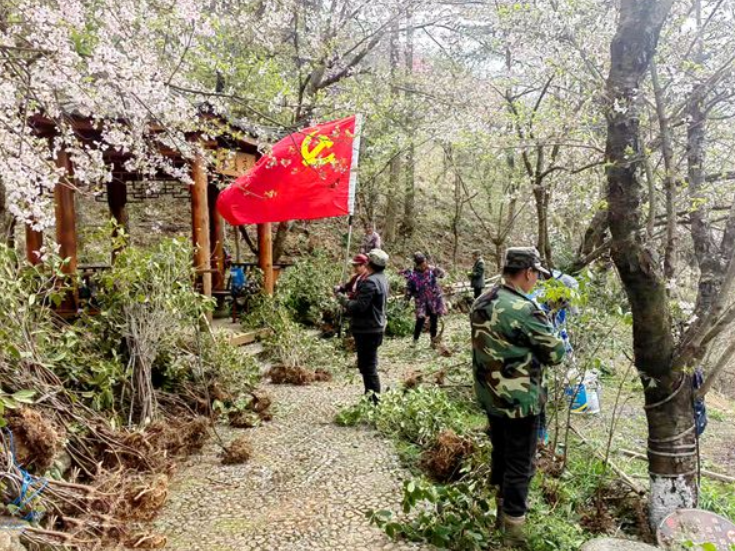 双牌县阳明山管理局：“党建红”引领“生态绿” 绘就乡村振兴新画卷