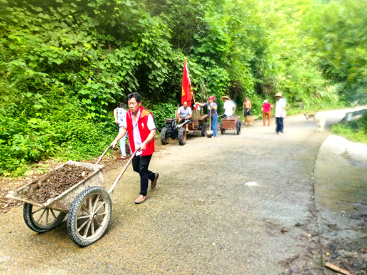 双牌五星岭乡：志愿服务润田间 便民实事暖民心