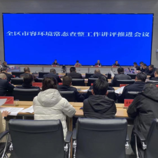 芙蓉区召开全区市容环境常态查整工作讲评推进会