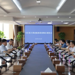 全区重大事故隐患排查整治调度会召开