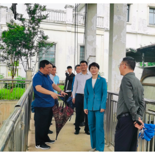 崔晓实地调研芙蓉区排渍泵站维护工作