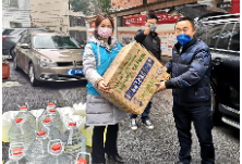 金锦社区道德模范胡焱抗“疫”一线，用大爱善举传递温暖